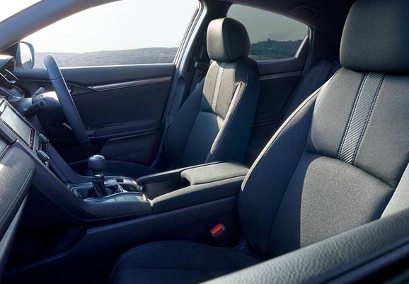 Honda Civic Hatchback 2019-Seats